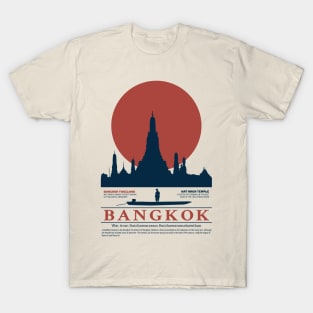 Wat Arun Temple Bangkok Thailand T-Shirt